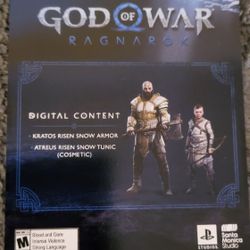God Of War  Ragnarok Digital Deluxe Edition PS5 And PS4