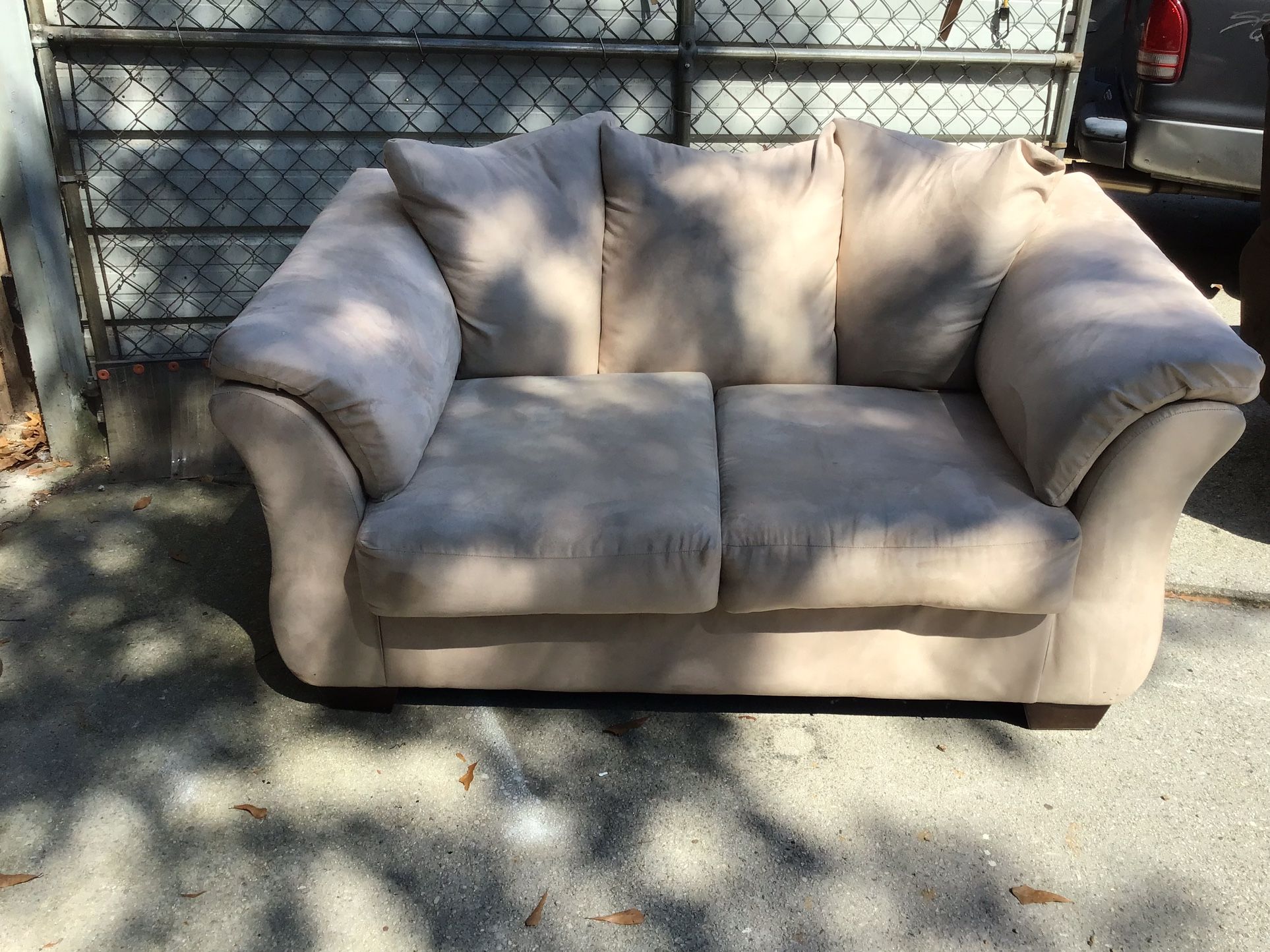 Loveseat Cream Color