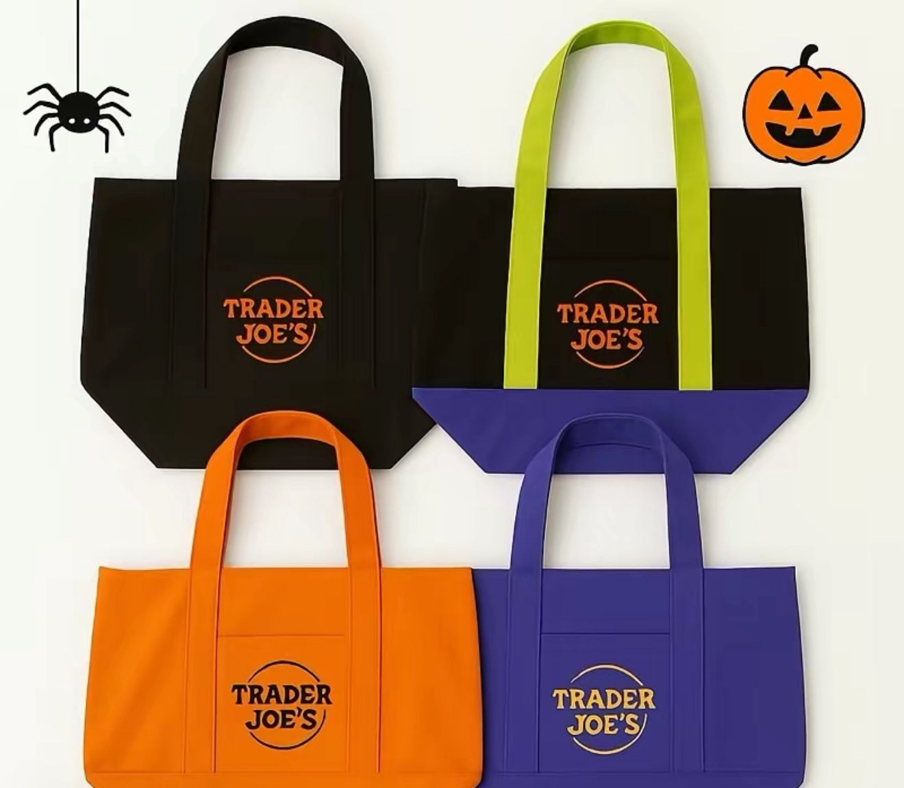 Trader Joe Bags Halloween 