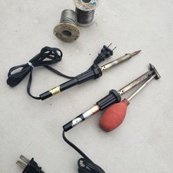 Radio Shack Soldering Iron and Desoldering Iron