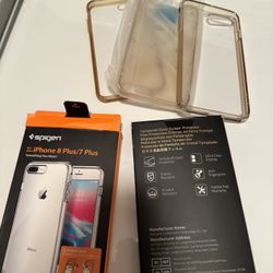 3 iPhone Plus Clear Case With Screen Protector 