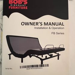 Adjustable Twin Bed Frame with Mattress