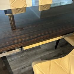 Dining Set 6 Chair 🪑 With Extensions For About 