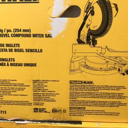 15 Amp Corded 10 in. Compound Single Bevel Miter Saw