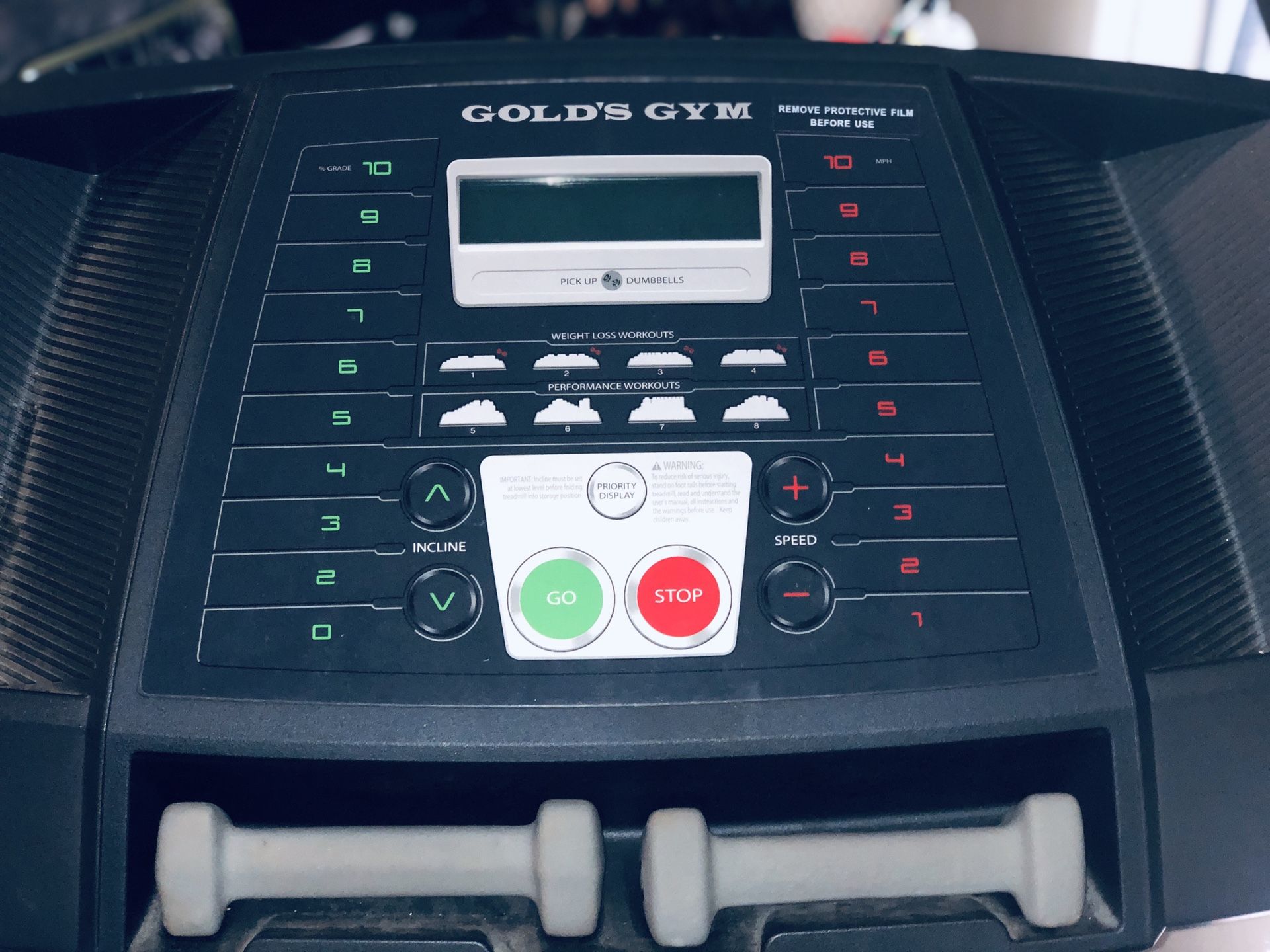 Gold's Gym Treadmill - $200