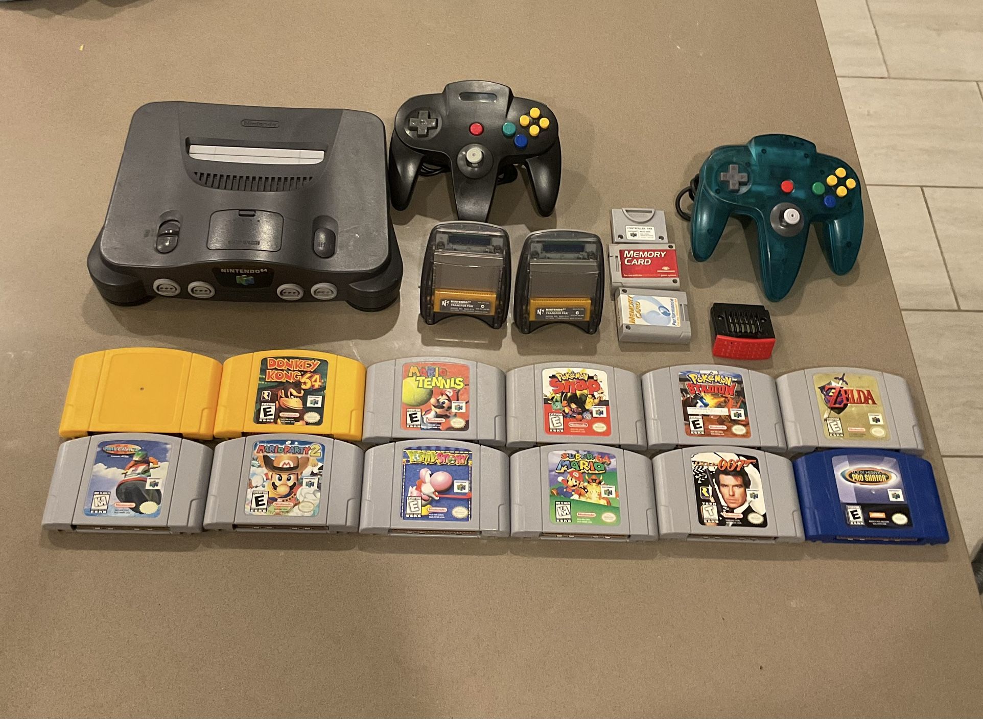 N64 System And Games Nintendo 64