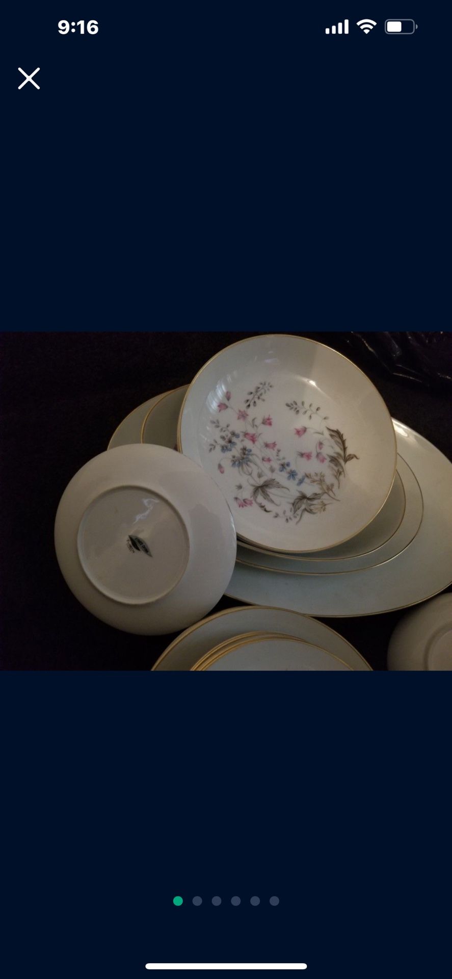 China Dinnerware- 42 Pieces $25