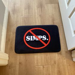 No Simps Doormat