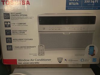Toshiba Window Air Conditioner RAC-WK0812ESCWRU
