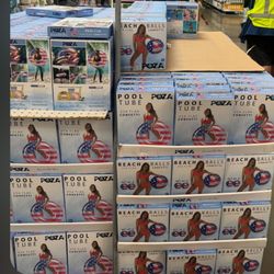 USA Beach Balls Or Pool Tubes $5 Per Box