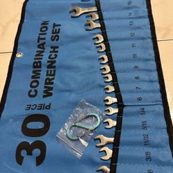 30 Piece Wrench set