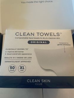 Clean Skin Club Clean Towels XL® (200ct)