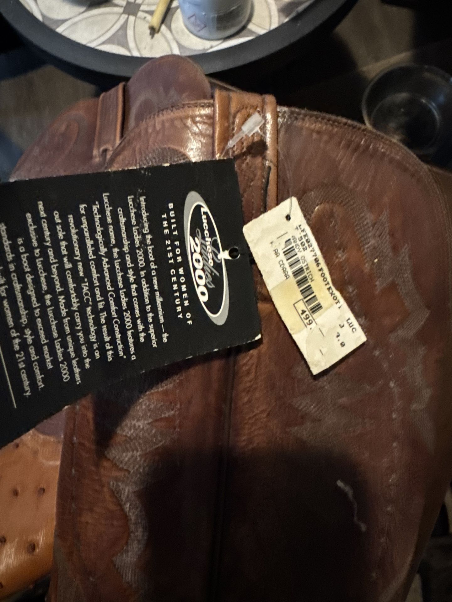 Women’s Lucchese Full Quill Ostrich