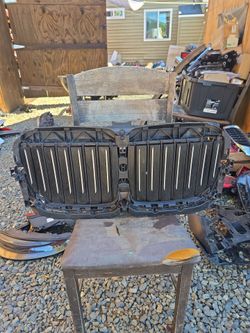 BMW X5 G05 Front Bumper Center Shutter Grille 511(contact info removed) 2019 2020 2021 Oem