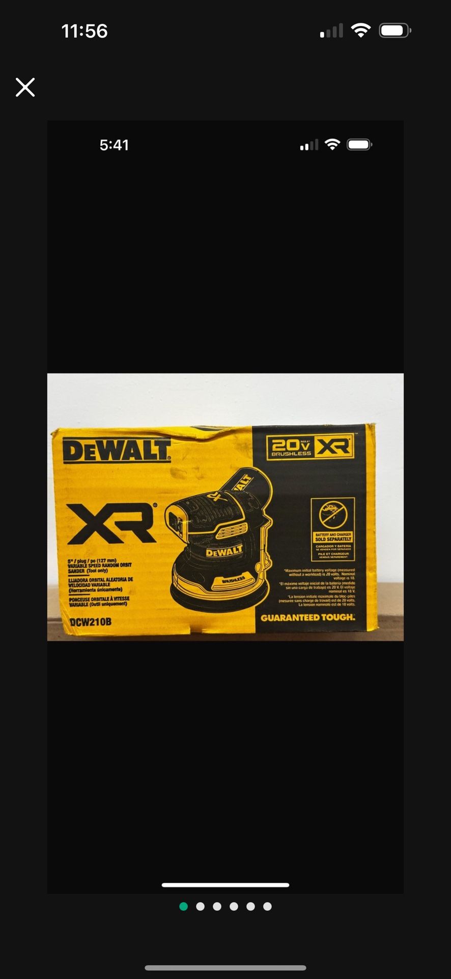 DEWALT 120-Volt 3 -Amp Variable Speed Random orbital Sander with Dust Management