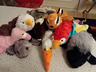 Caltoy animal puppets