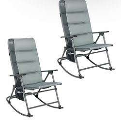 TIMBER RIDGE Oversized Rocking Camping Chair