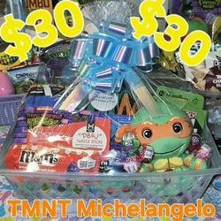 TMNT MICHELANGELO EASTER BASKET 