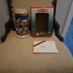 1998 Budweiser Holiday Stein 