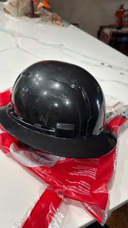 Black Full Brim Hard Hat