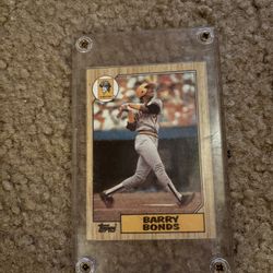 Barry Bonds Rookie Card