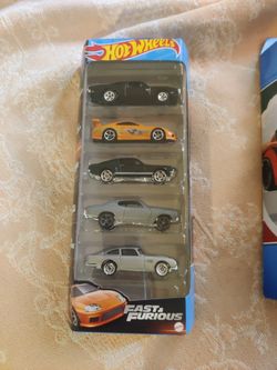 New Hot Wheels Fast & The Furious 5 Pack Set 2023 HLY70