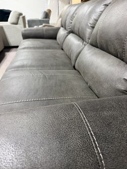 Brand New Smoke Gray Sofa