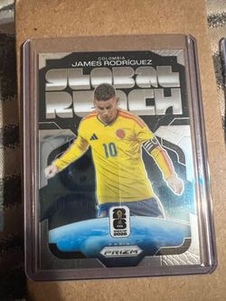 Lote 5 Inserts Prizm World Cup 2026 - Lewis-Skelly New Era, James Global Reach + Wave
