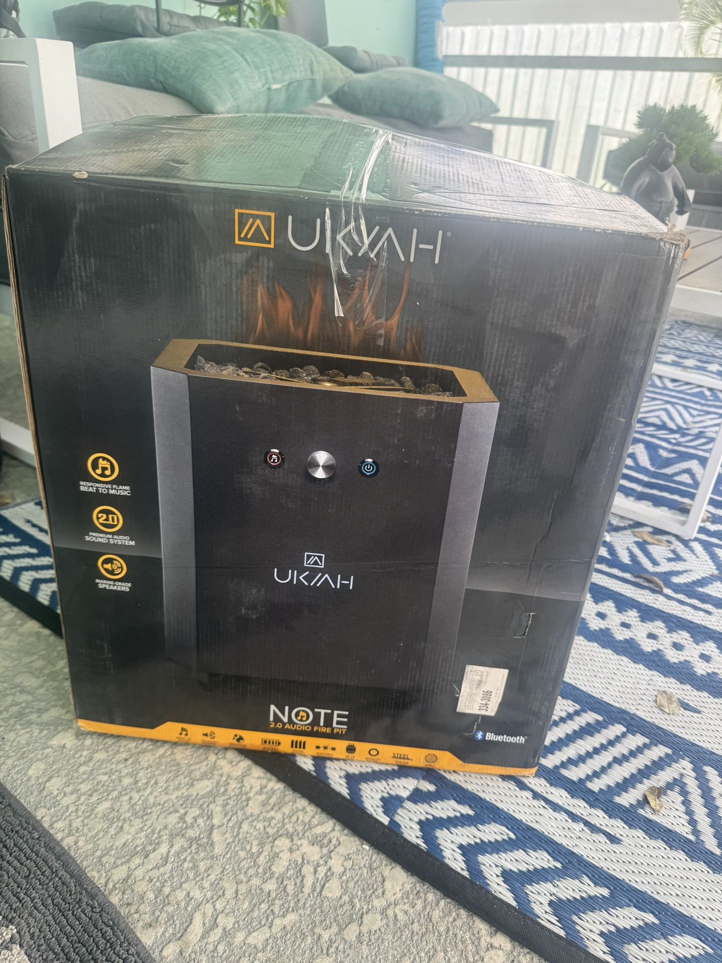 Ukiah Note 2.0 Audio Fire Pit