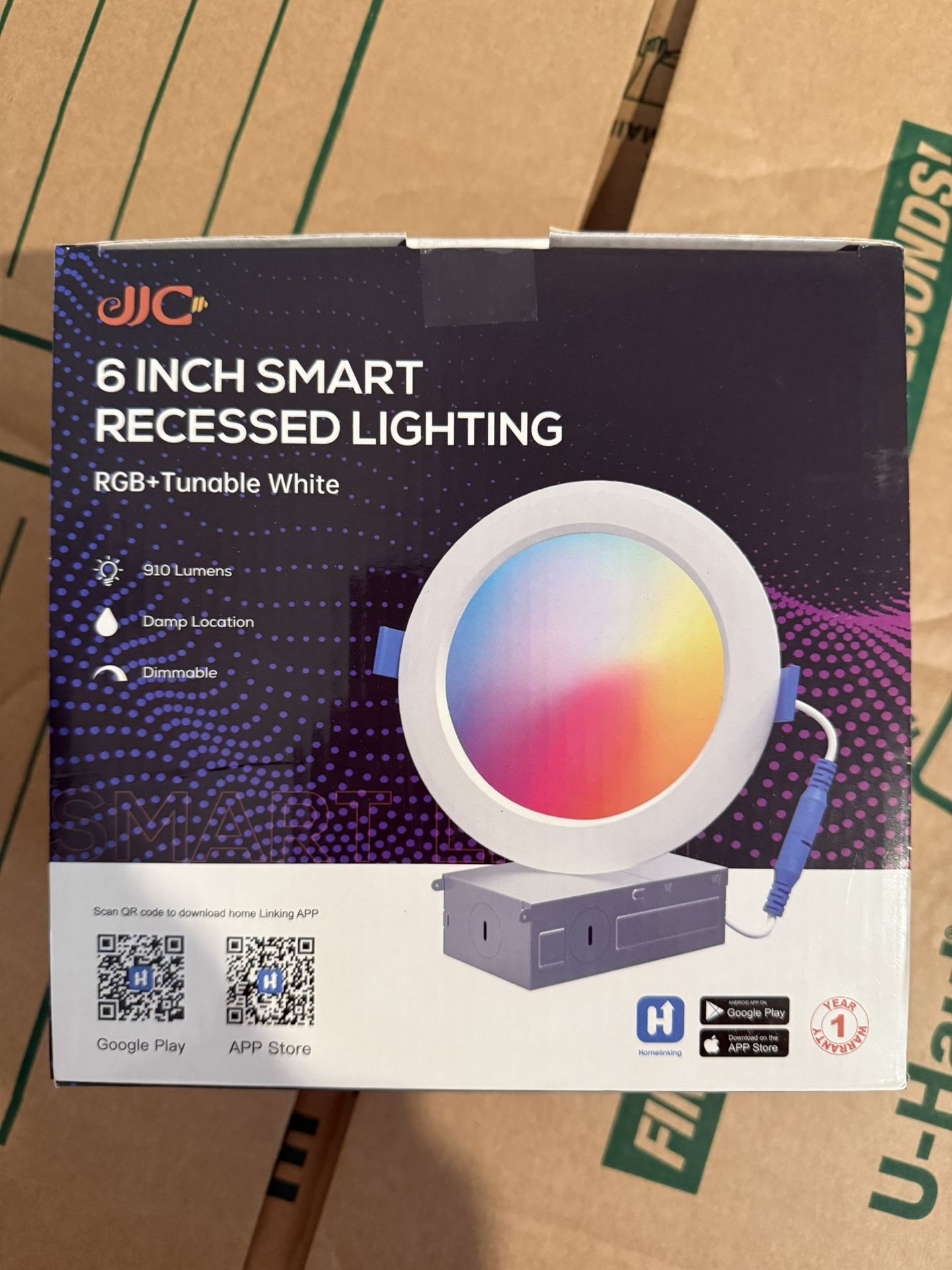6 INCH SMART RECESSED LIGHTING (NEW)