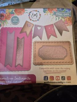 Emily Moore Decorative Sentiments Dies
