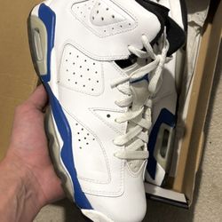 Jordan Sport Blue 6s 