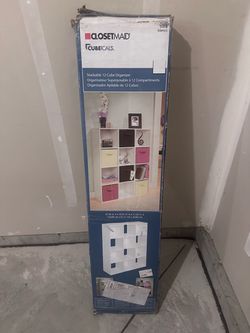 Wood Cube Storage Organizer