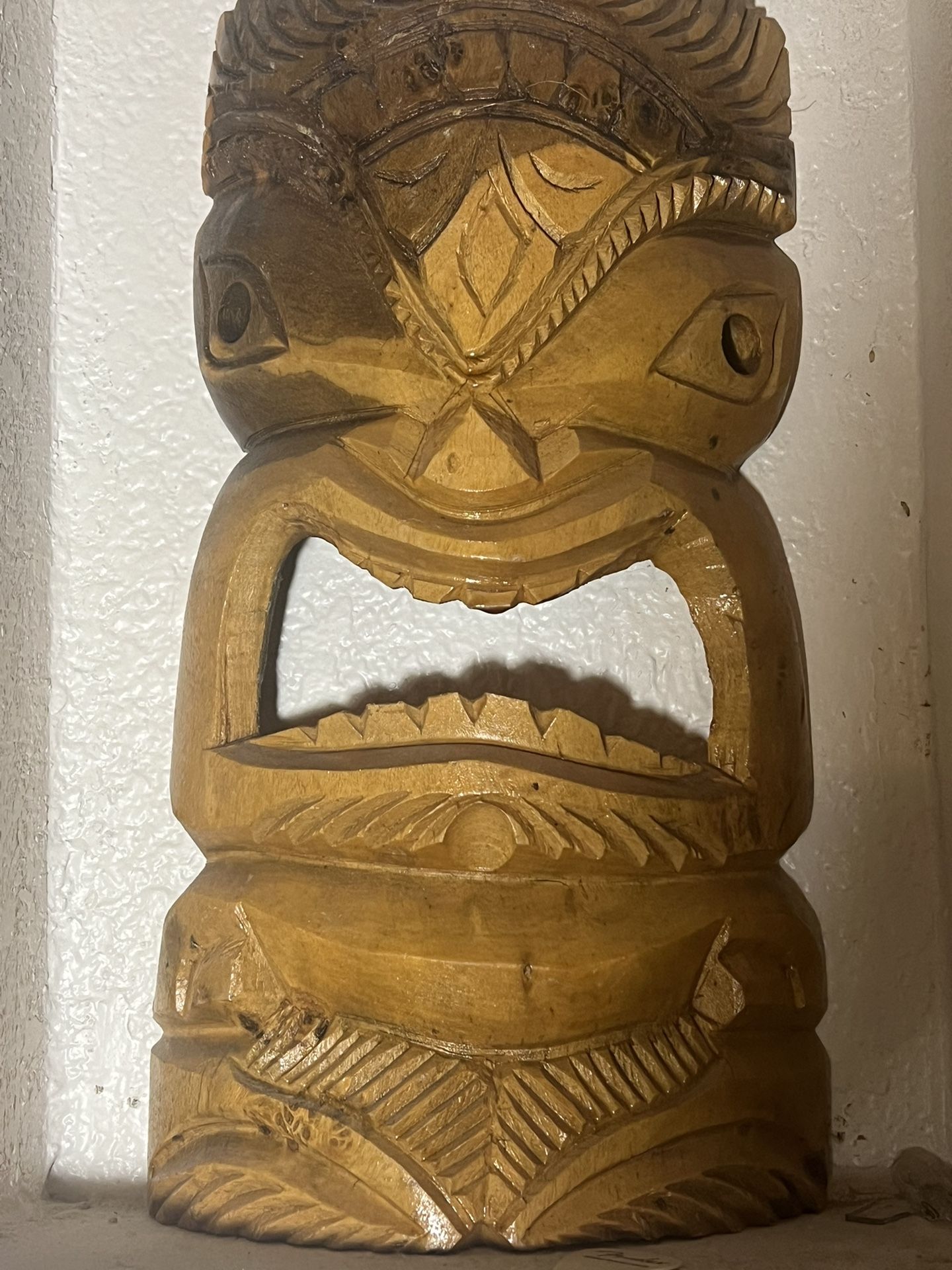 Tongan Hand Carved Face Mask