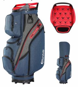 7.9lbs, Full-Length Dividers, Organized Clubs Reduced Club Contact, Smart Storage, Cooler Pocket, Stable Base, Rain Cover