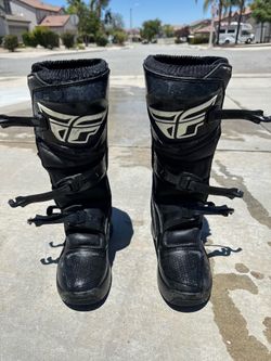 Fly Maverick racing motocross dirtbike boots