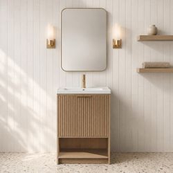 New 24" Freestanding Bathroom Vanity