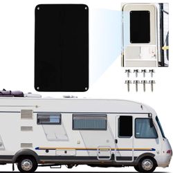 Brandnew Universal RV Door Window Shade Blackout Cover Shade 16 x 24.75 Inch Stretchy SBR Nylon Travel Trailer Motorhome Interior Sun Shade Accessorie