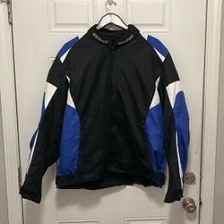 SEDICI Federico Men's Jacket, Black/Blue/White, 2XL $80 OBO