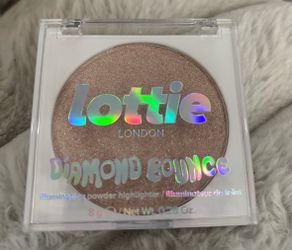 NEW LOTTIE LONDON DIAMOND BOUNCE ILLUMINATING POWDER HIGHLIGHTER IN PINK SHERBET $4!!