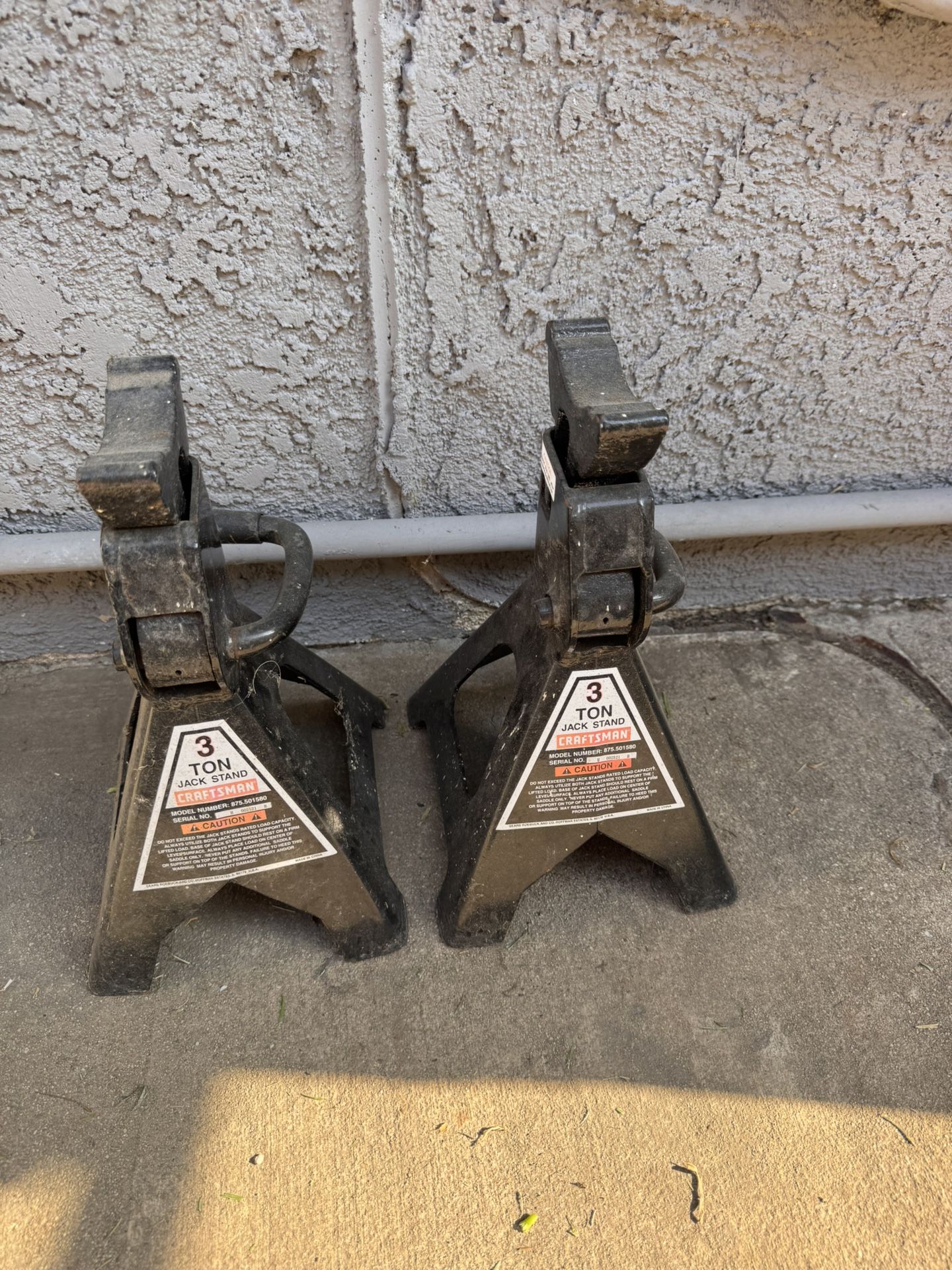 Craftsman 3 Ton Jack stands