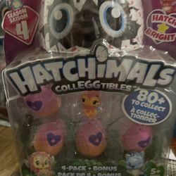 Hatchimals CollEGGtibles, 4 Pack + Bonus