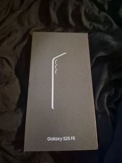 Samsung Galaxy S25 FE Empty Retail Box ONLY – Includes USB-C Cable, SIM Tool & Manual