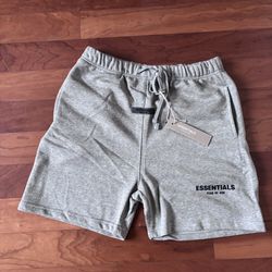 Grey essentials Fear of god shorts