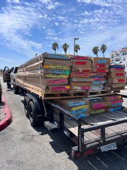Large Lot of garage doors