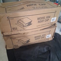 model 634 roof cap Brand New Lot Of 2 - 25 Total For Both