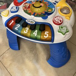 Baby Einstein 2-in-1 Discovering Music Activity Table and Floor Toy