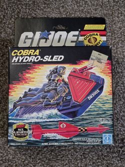 Vintage Hasbro G.I. Joe Cobra Hydro-Sled GI Joe 
