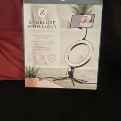 Ring Para Cell Con Luz. New 