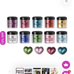 Let’s Resin Metallic Mirror Chrome Powder